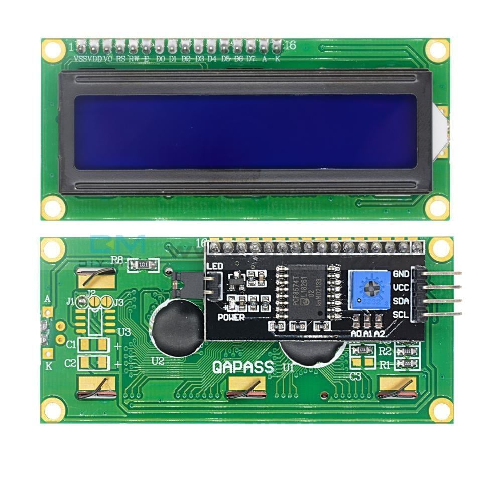 LCD Module, 16x2, Blue