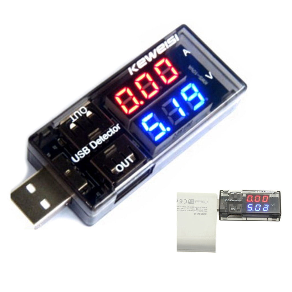 USB Charger Voltage Current Meter