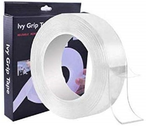 Double sided clear tape
