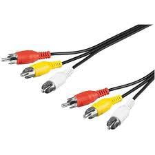 AV to AV Cable, RCA Cable, 10m