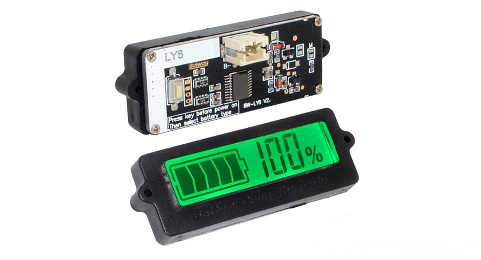 Battery Capacity Indicator, 12v Lead Acid Battery