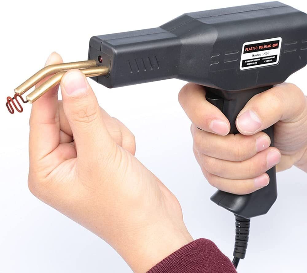 Plastic Welding, PVC Repairing Machine, Car Bumper Repairing Welding Tool, 50W