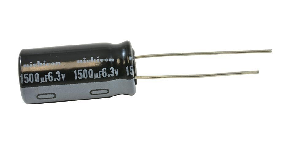 1500uf, 6.3V Capacitor (Nichicon)