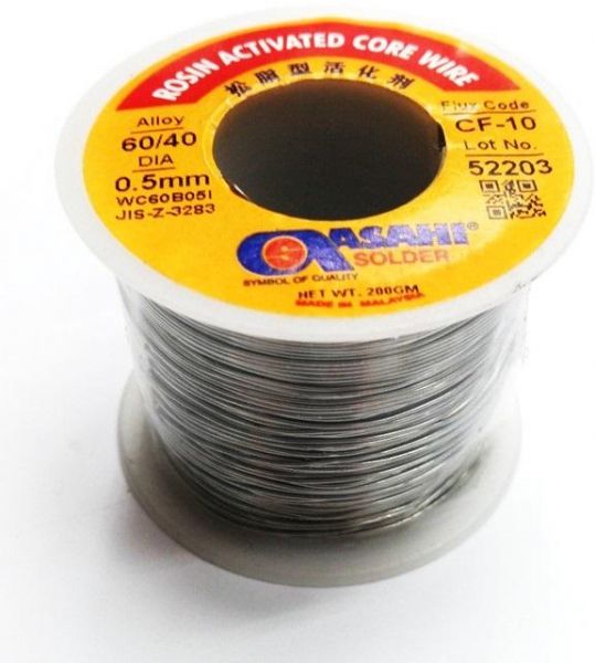 Solder wire 0.5mm 60/40 200g