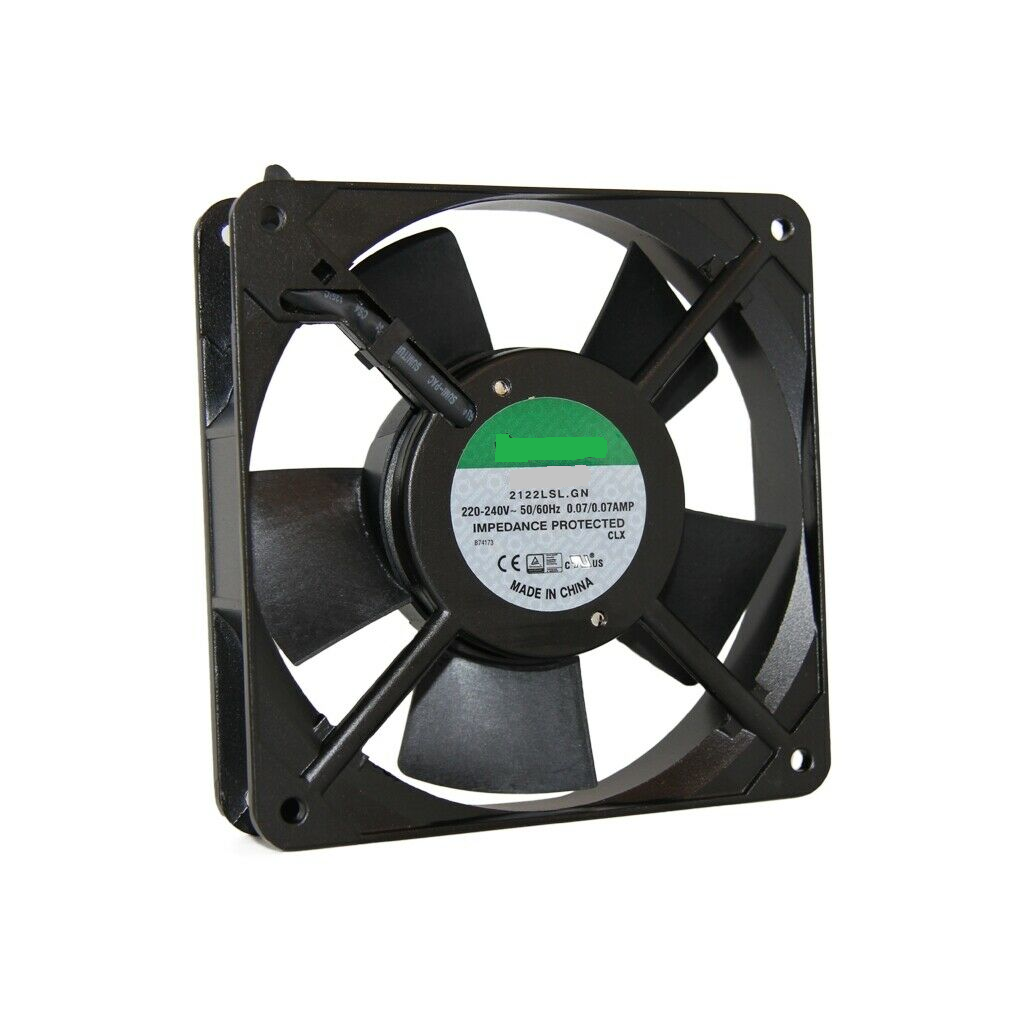 AC Fan, 230VAC, 14w, size: 120x120x25mm,  1600rpm