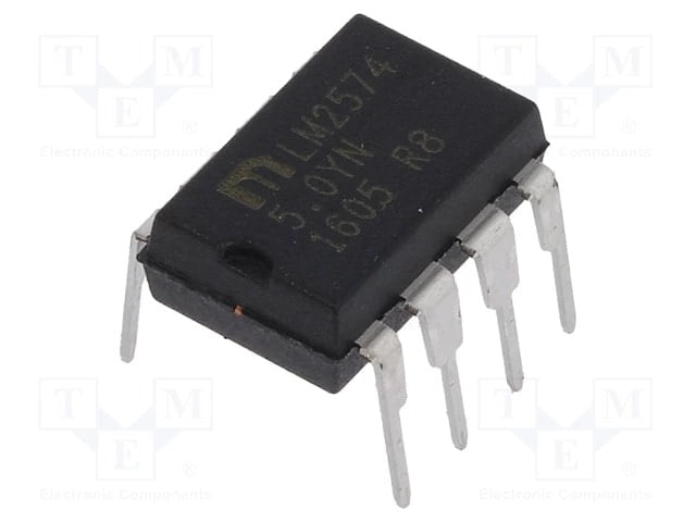 LM2574, DC to DC Converter, 4V to 40V, Step Down Single-Out, 12V, 0.5A