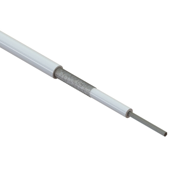 Hook up Wire, 20AWG,  3.1mm, 300v, Tinned Copper, White, (per 1 meter)