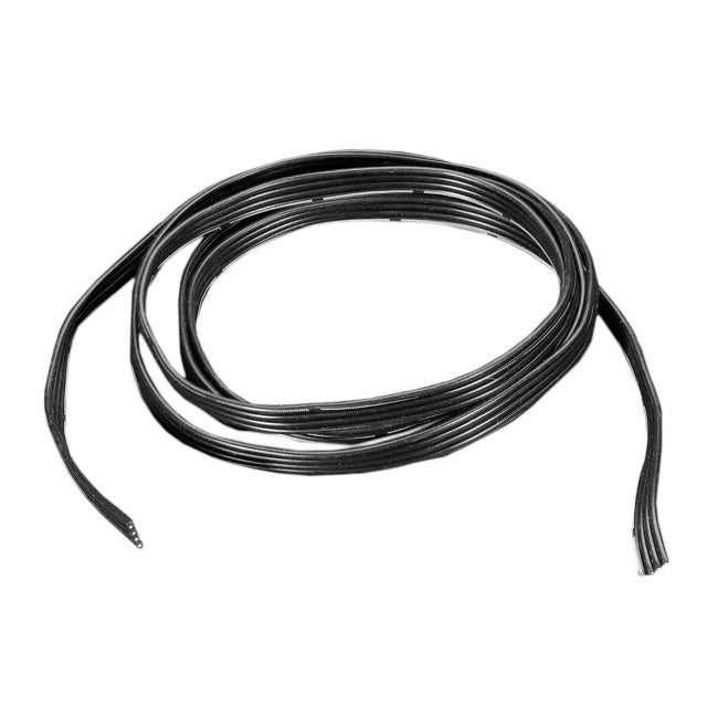 Ribbon Cable, 4 Wires, 1 Meter, 28AWG, Black