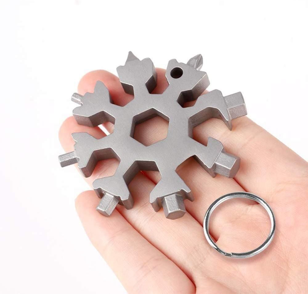 18 in 1 Snowflake Spanner, Hex Multifunction Wrench Key