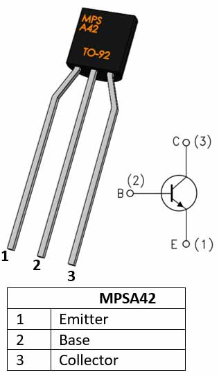 MPSA42 (NPN Transistor)