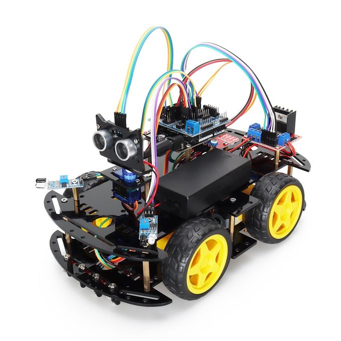 4WD Smart Robot Car Coding Kit for Arduino, Education Learning Robotic