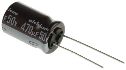 470UF, 50V Capacitor (Nichicon)