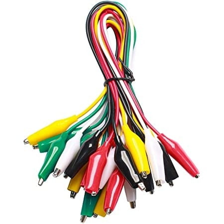 Alligator/Crocodile Cable Small, 38cm (Price per 1ps)