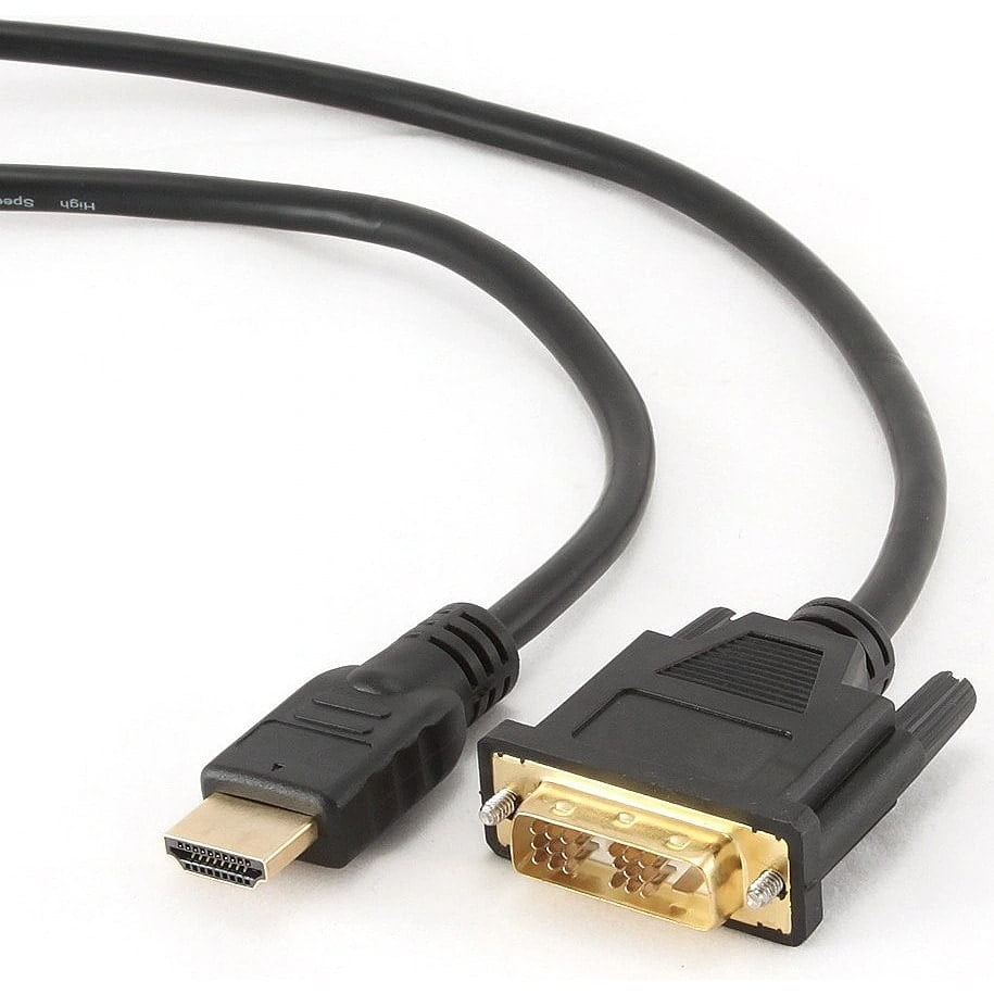 Cable DVI-D (18+1) Plug, HDMI Plug, 3 meters