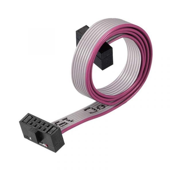 Ribbon cable with IDC connectors 8x28AWG