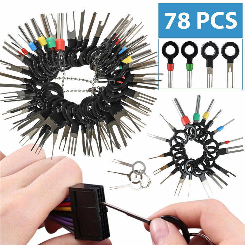 Set of Keys For Cars Terminal Ejector Kit, 78pcs