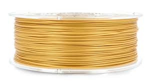 Filament for 3D Printer, PLA 1.75mm, Gold, 1KG