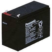 Rechargeable Lead Acid Battery, 12V, 7.2Ah, Desktop, Panasonic