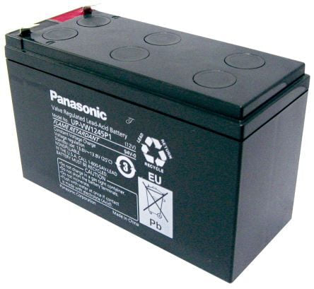 Rechargeable Lead Acid Battery, SMF Battery, 12V, 7.8Ah, Panasonic
