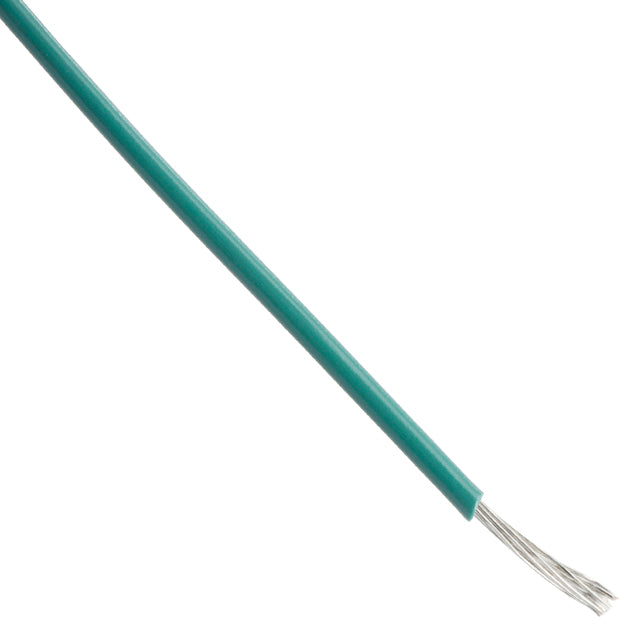 Hook-up Wire, 22AWG, 1 meter, 1.75mm, 300V, Green