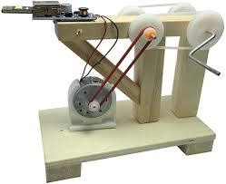 DIY Circuit Kit, Physical Experiments Learning Toys, DC Voltage Booster using DC Motor