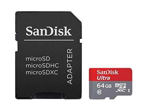 Memory Card Micro SD, 64GB, Ultra