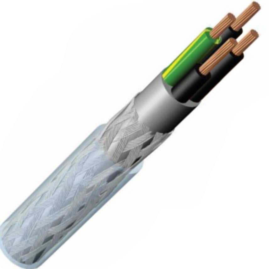 Cable RS485, 4 Cores, 8.1mm, per 1 Meter, Black