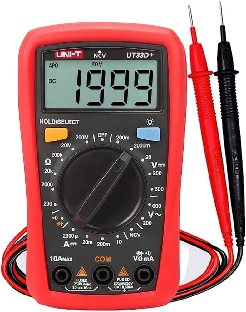 Multimeter UT33D+   Model number # C85I-MOX-90W