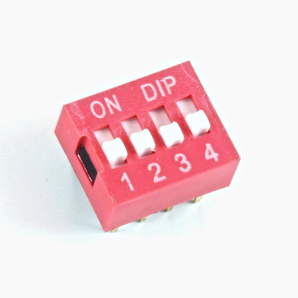DIP Switch, 4 Way, 4P, Slide Switch