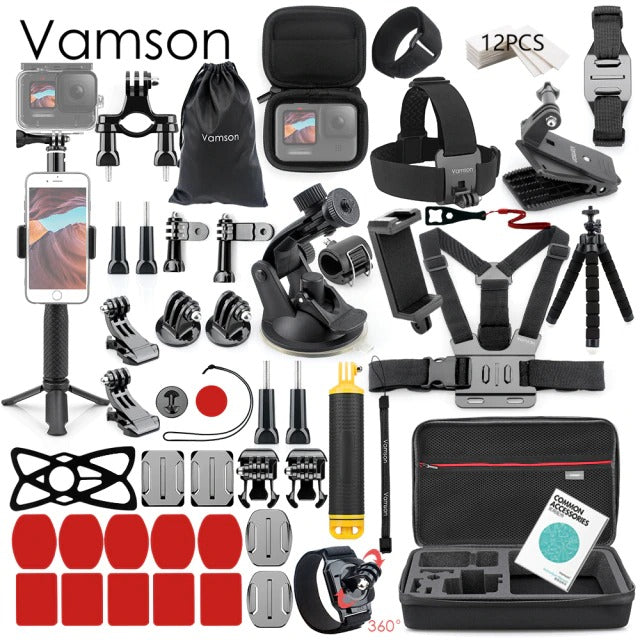 GoPro Accessories Set for GoPro Hero 10 9 8 7 6 5 4 kit
