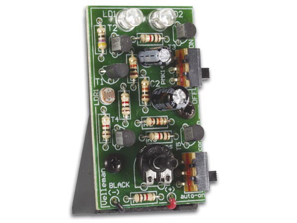 DUAL SUPER BRIGHT FLASHING RED LIGHTS, Velleman Educational Electronic Kit