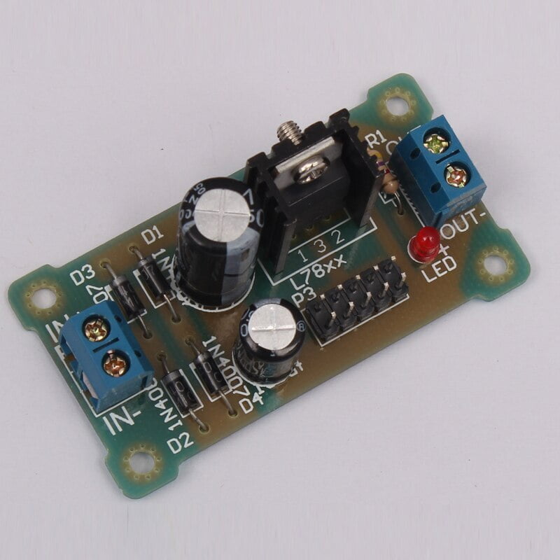 LM7806 DIY Kit Step Down 8V, 35V to 6V Buck Converter Power