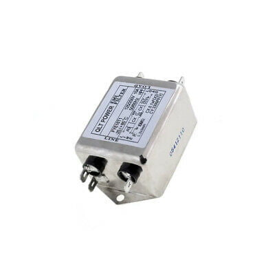 Anti-interference Filter,  250VAC, 10A, Cx: 100nF, Cy: 3.3nF, 3mH, 10M?
