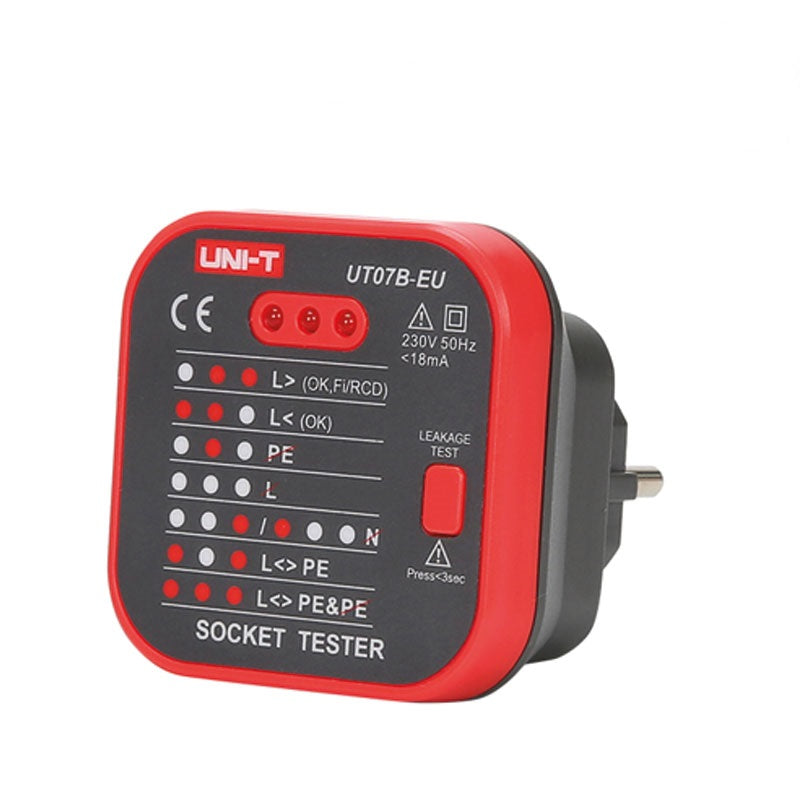 Power socket tester 3 LED 230VAC 50÷60Hz