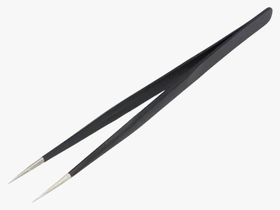 Tweezers, 0.2mm, Sharp Blade Tip Shape, ESD