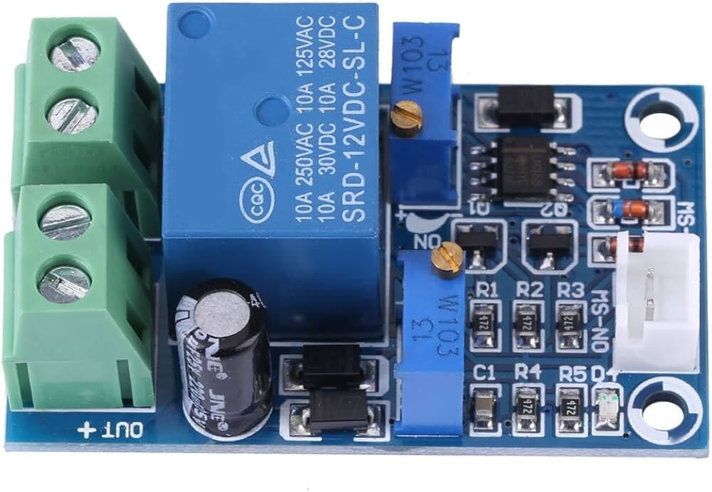 Battery Charger Controller, 12v, Automatic Low Voltage Cut OFF