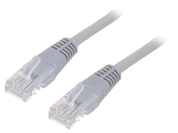 Network Cable, CAT 5e, U/UTP, 2 meter