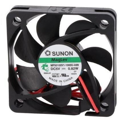 Cooling Fan 5VDC, 0.82W, 0.155A (50x50x10mm)