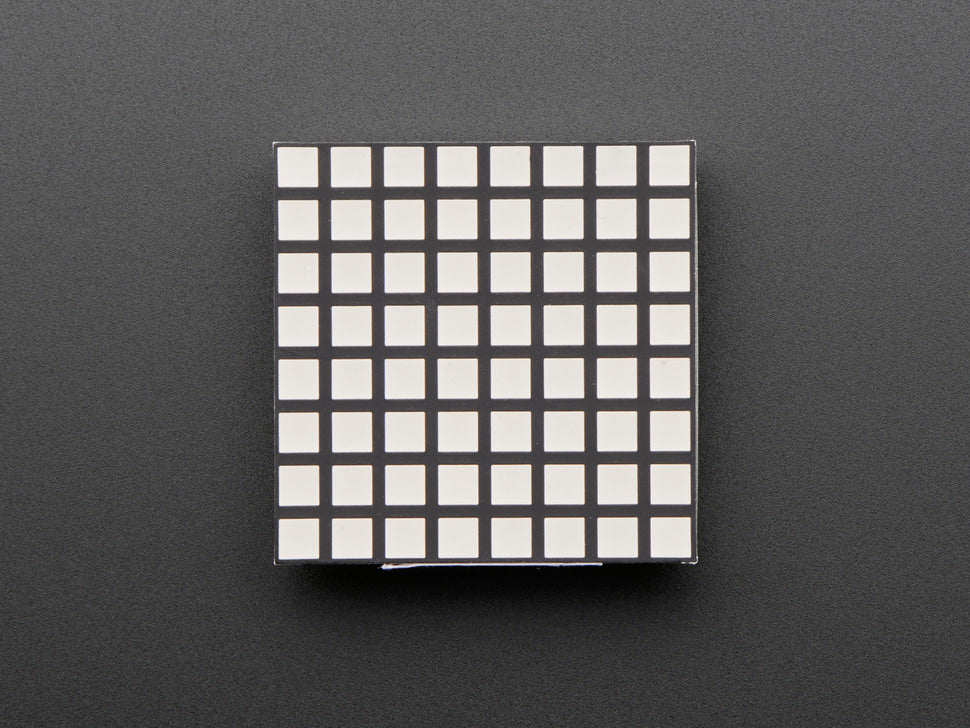 LED Displays Dot Matrix, 8x8 Matrix Square Pixel, 1.2