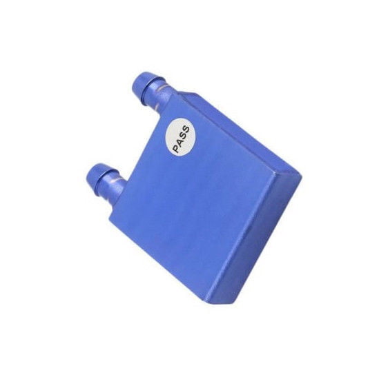 Aluminium Water Cooler Heatsink For Thermoelectric cooling Peltier40x40x12mm