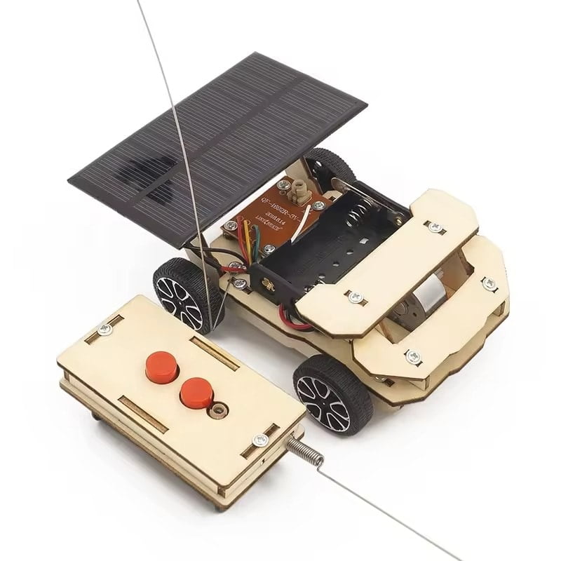 DIY Mini Solar Wireless Remote Control Car, Solar Kit