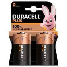 Battery, Alkaline, 1.5V, Size D, LR20, MN1300, DURACELL (price per 1pcs)