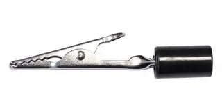 Alligator Clip, Crocodile Clip, 10A, Length: 58mm, Black