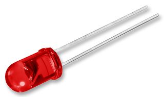 LED Red 5mm, Low Brightness