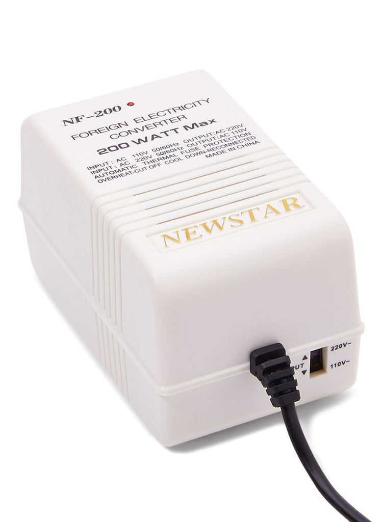 Voltage Converter, 230V AC/115V AC, 200W NewStar