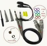 Oscilloscope, 100MHz, Probe Uin max: 600V; 1.3m