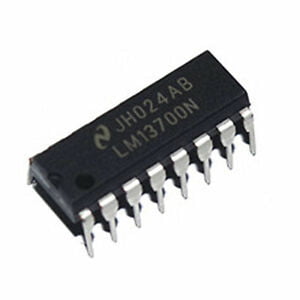 LM13700N (SP Amp Transconductance Amplifier Dual ±18V/36V)