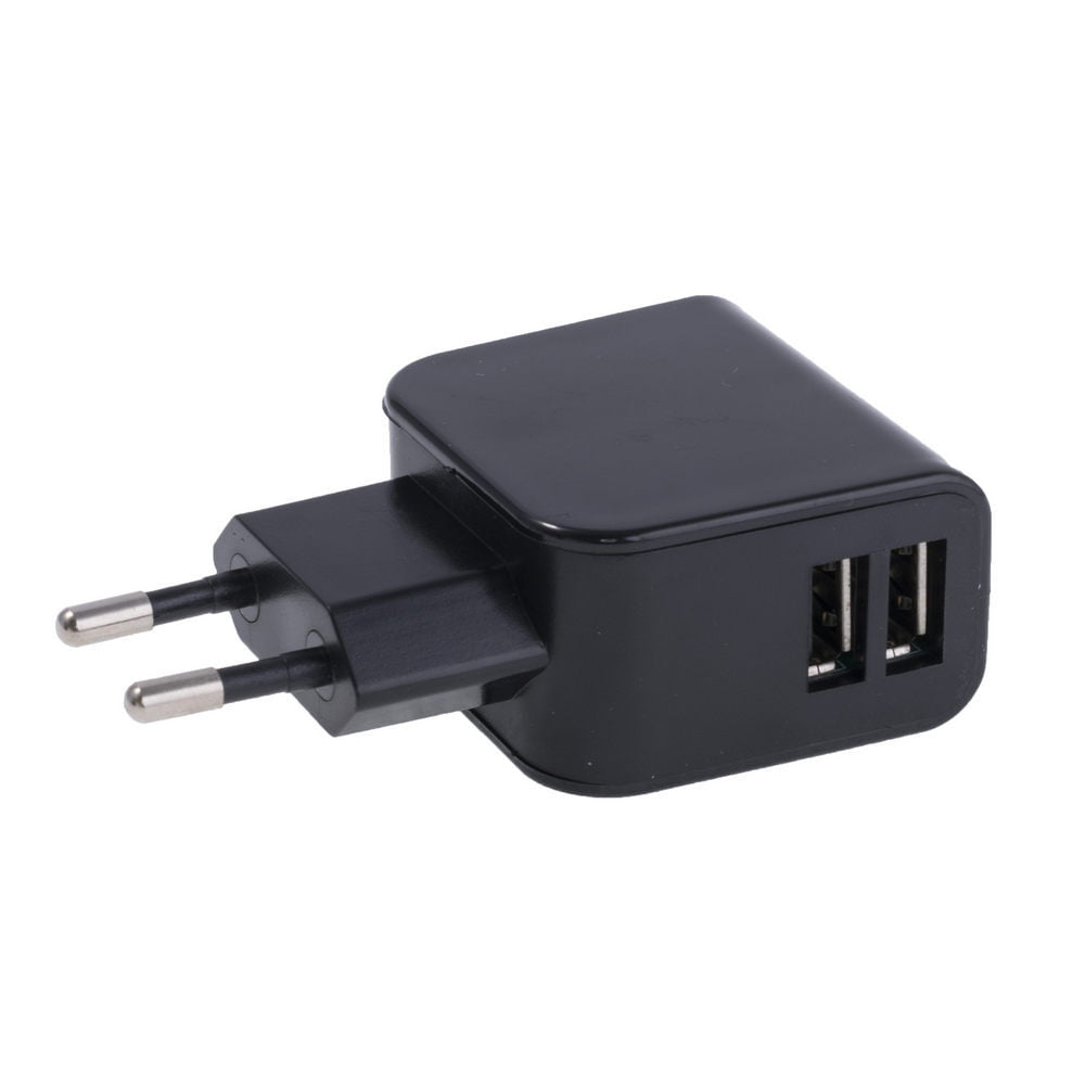 Power supply, 3.1A, 16W, 5VDC Output 2X USB