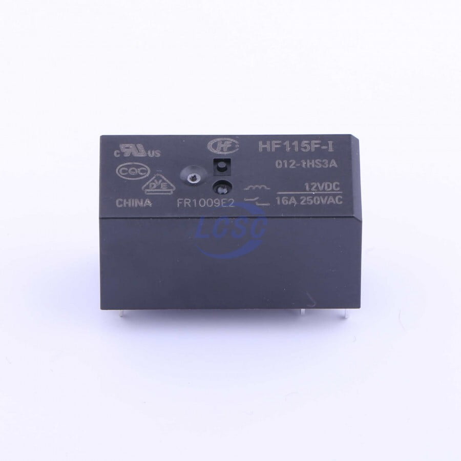 Electromagnetic Relay, 12VDC, 16A/250VAC, 16A