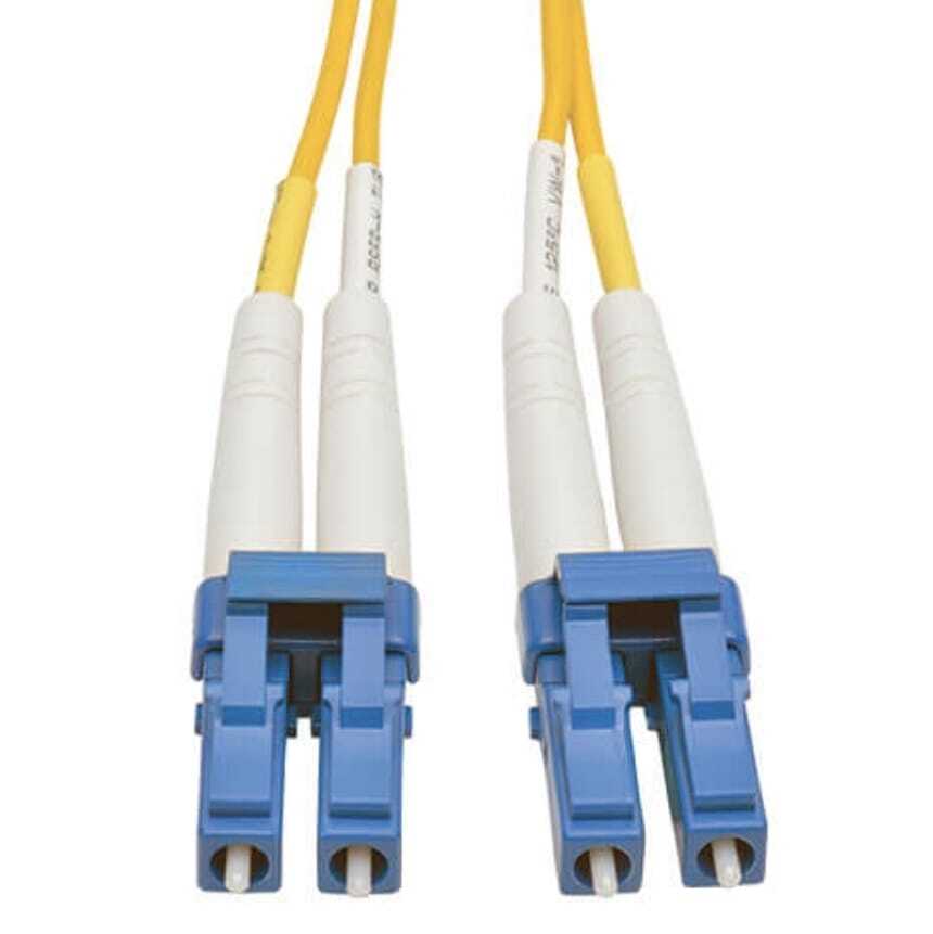 Fiber Patch Cable, LC to LC, 8 meters, Duplex Singlemode, Brand: Tripp Lite
